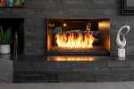 Cozy two-way fireplace